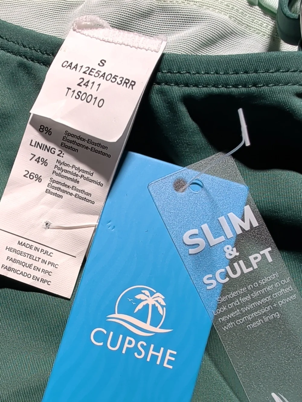 Cupshe green slim